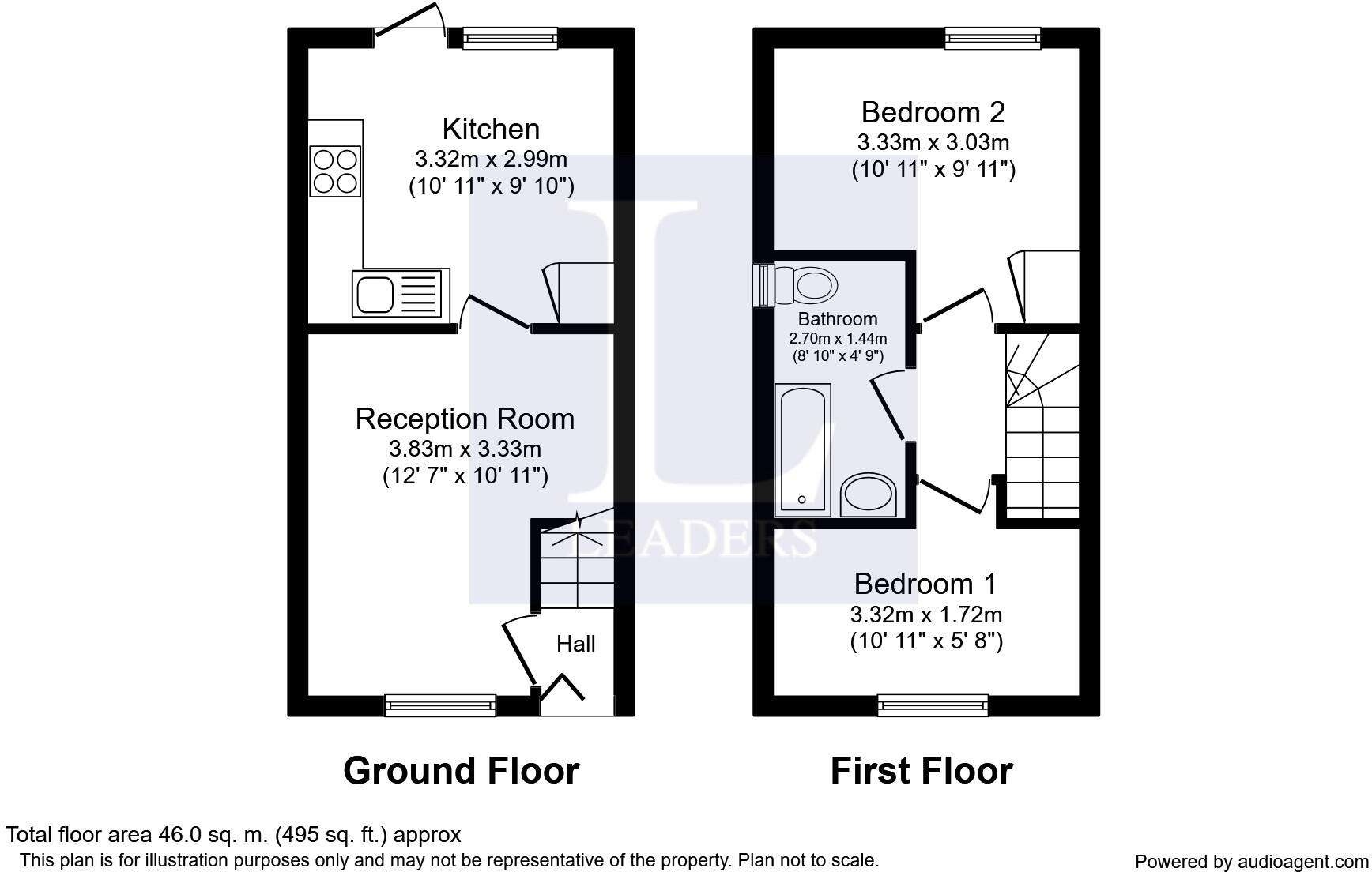 Meadvale, Horsham, RH12 floorplan