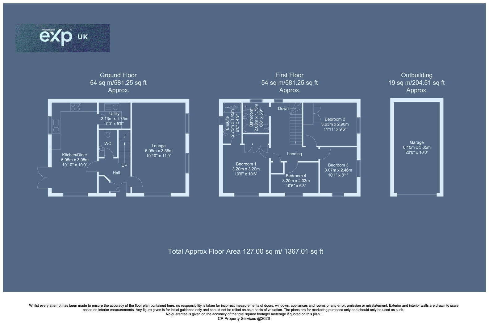 Maize Grove, Mansfield, NG18 6BF floorplan