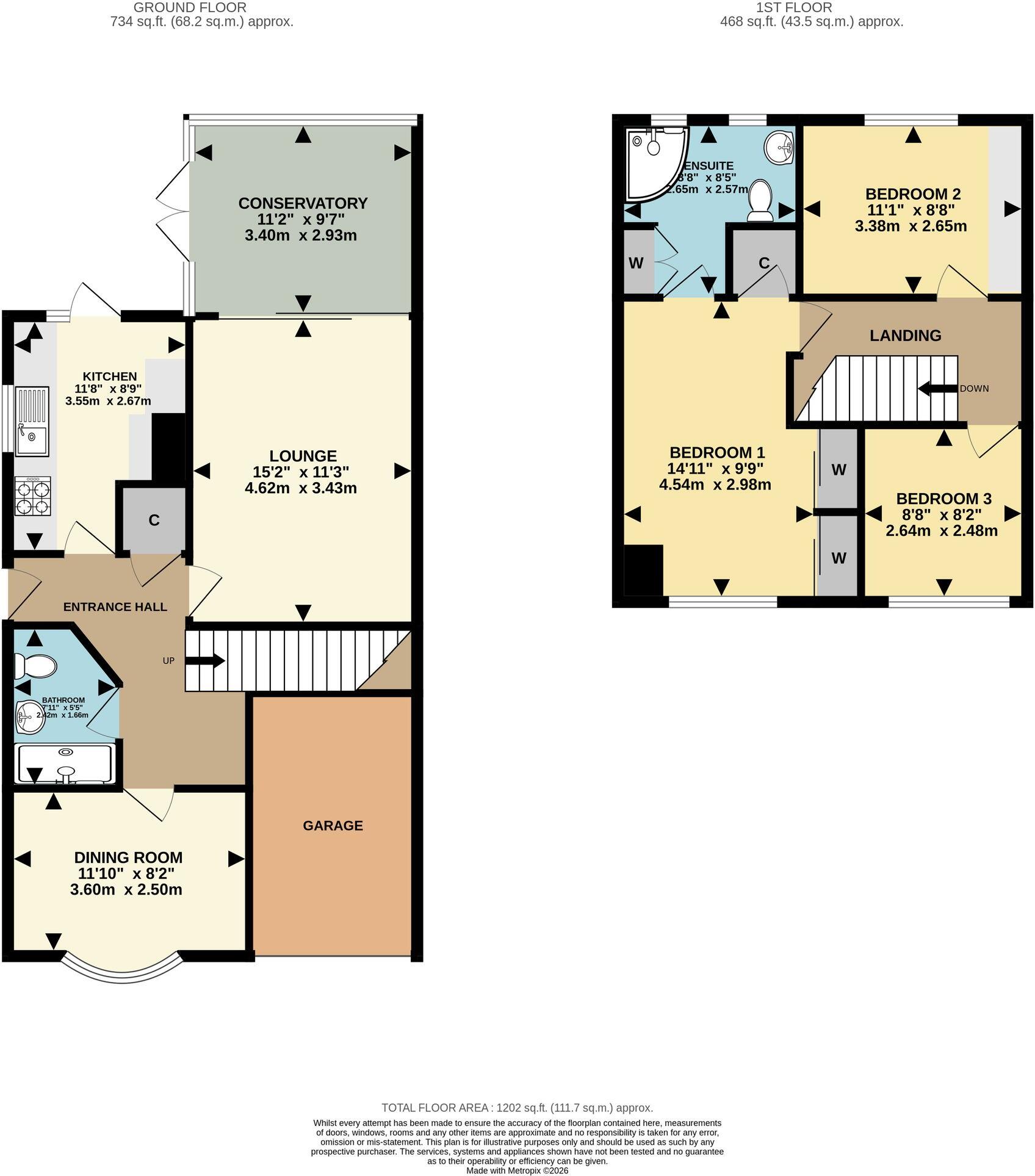Kestrel Close, Sittingbourne, ME10 floorplan