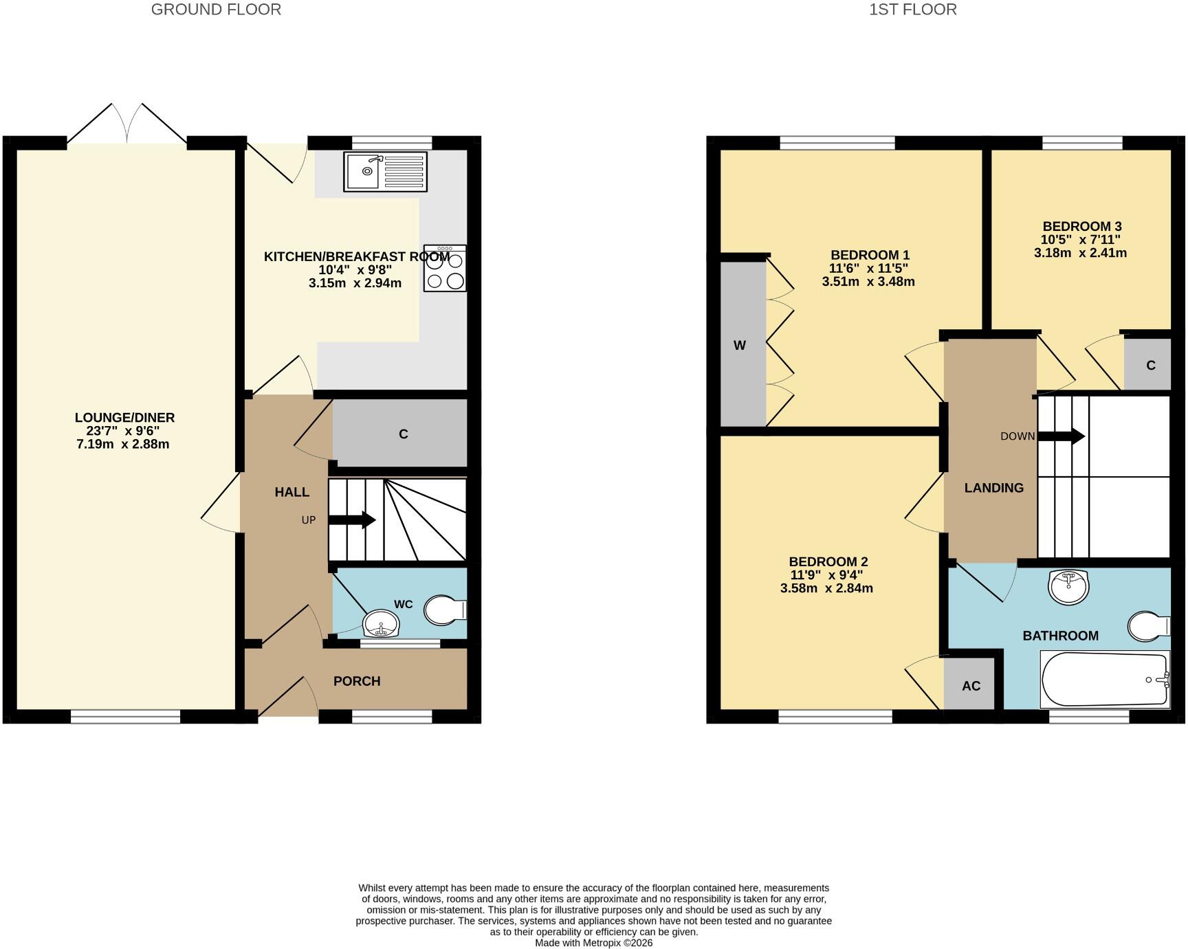 Church View Close, Sholing floorplan