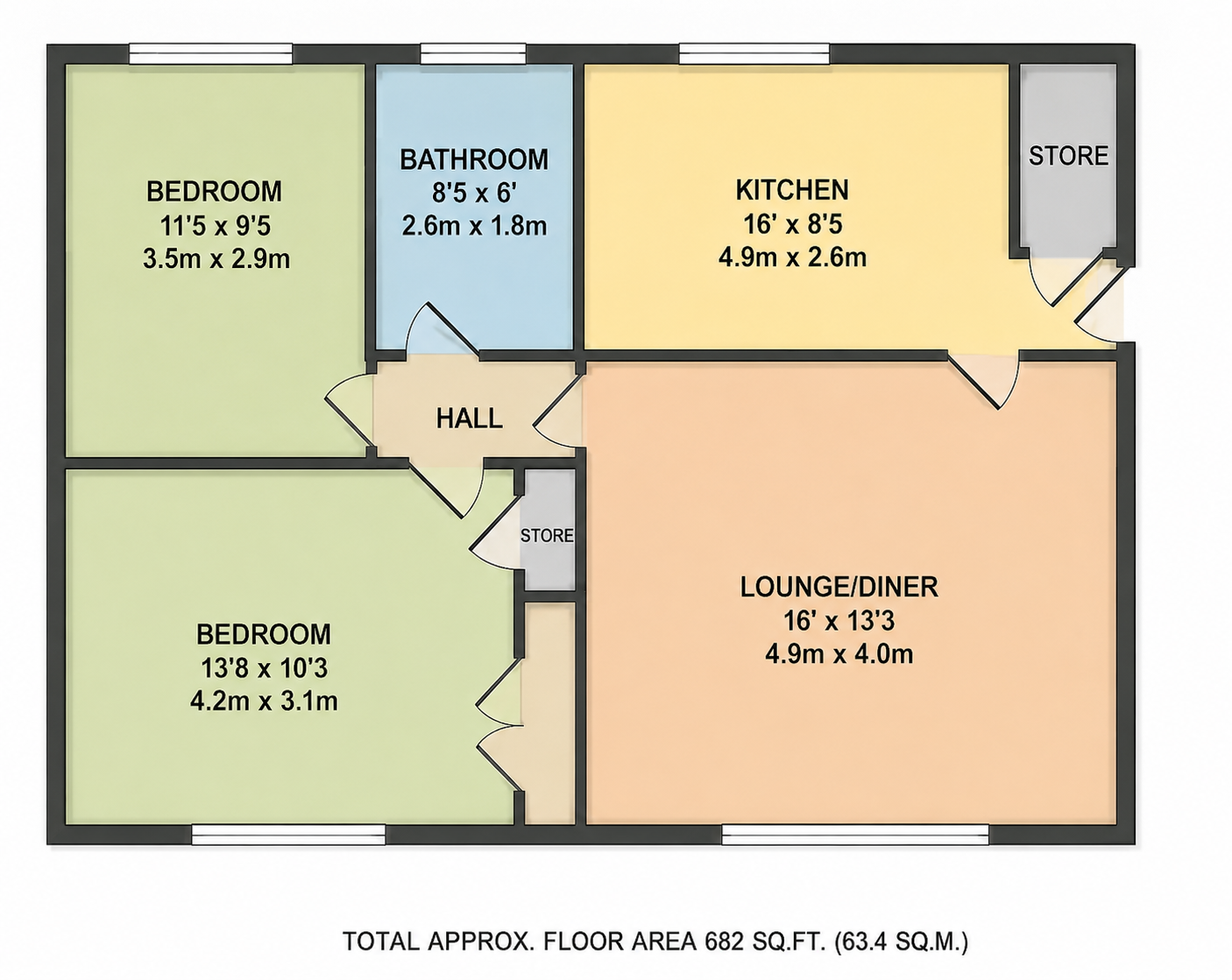 Pinnock Place, Tile Hill, Coventry, CV4 floorplan