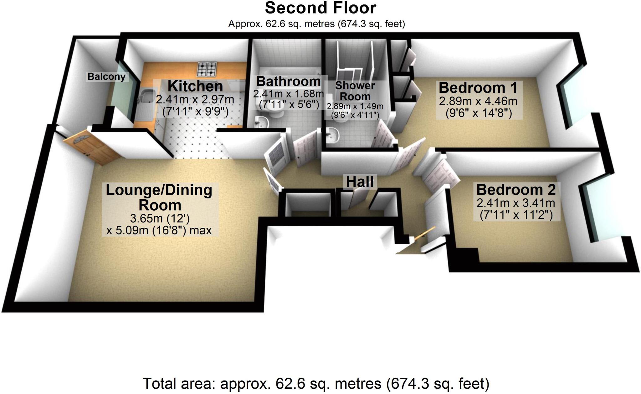 Valley Hill, Loughton, Essex, IG10 floorplan