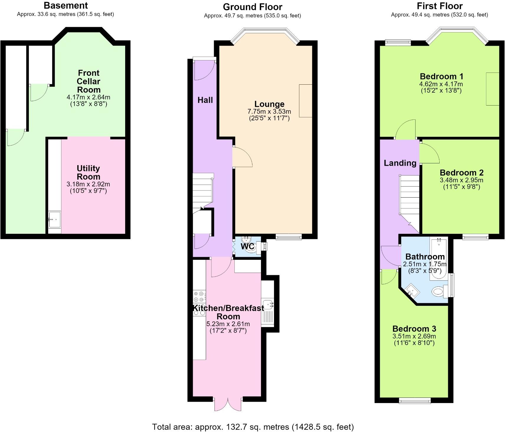 Benares Road, Plumstead, London, SE18 1HU floorplan