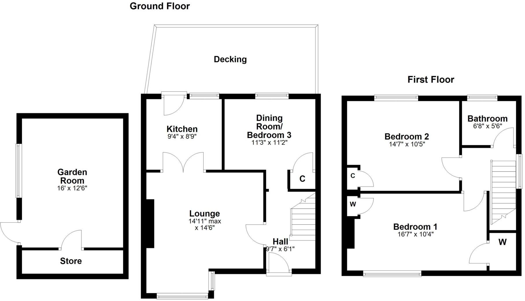 93 Hayhill, Ayr, KA8 0SJ floorplan