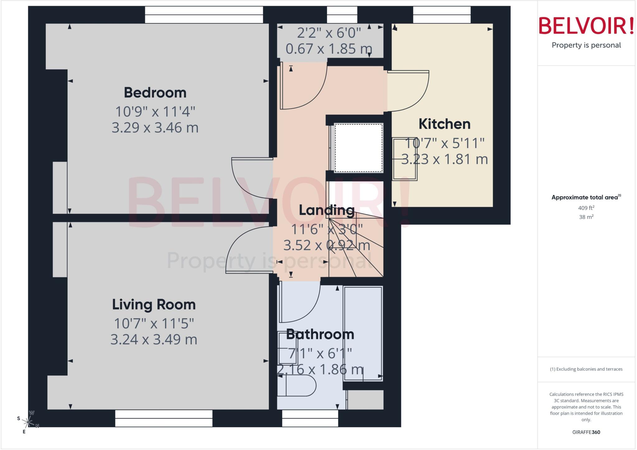 Manor Rise, Walton, Stone, ST15 floorplan