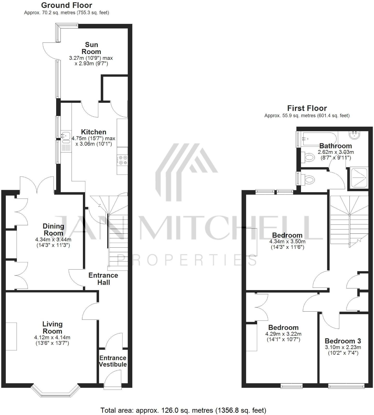 Kingswood Avenue, Jesmond, Newcastle upon Tyne floorplan