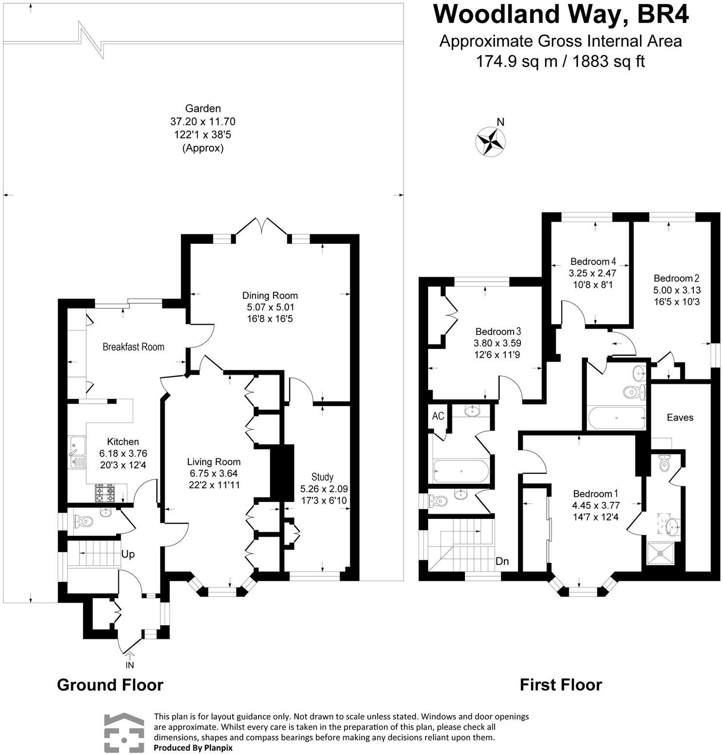 Woodland Way floorplan