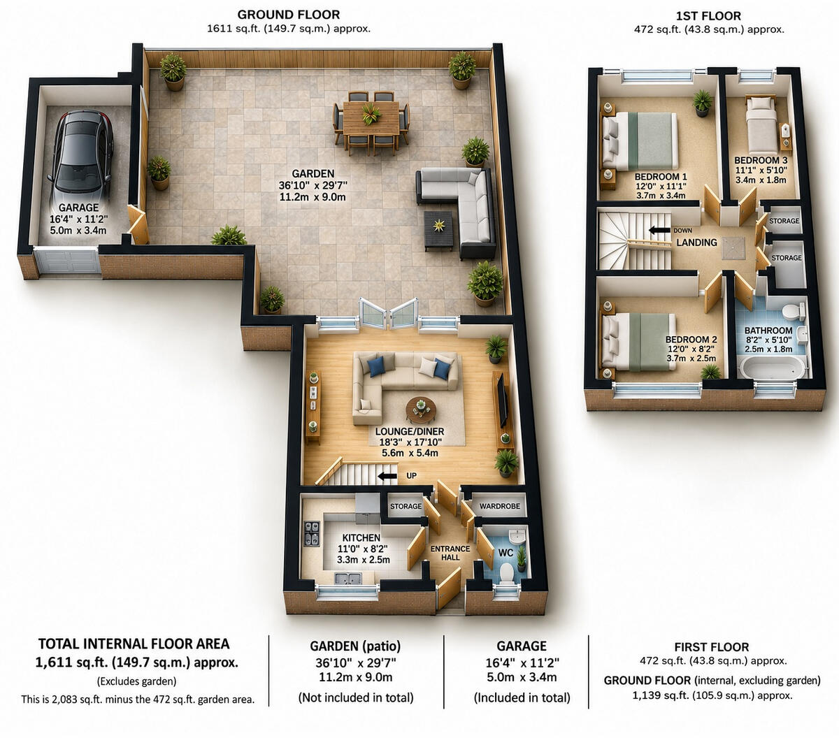 Belmont Lane, Stanmore, HA7 floorplan