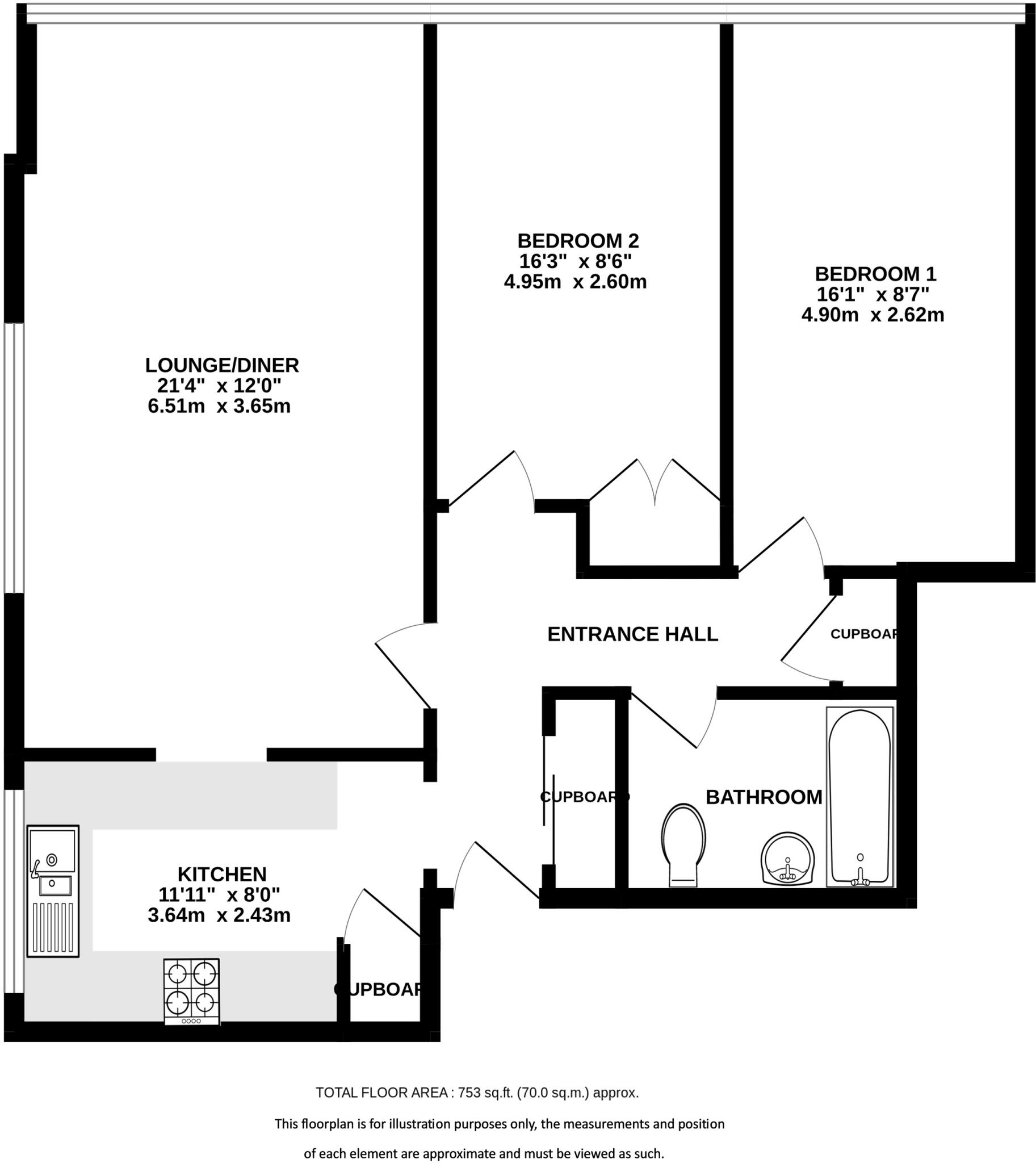 Crosthwaite Court, Harpenden, Hertfordshire, AL5 floorplan