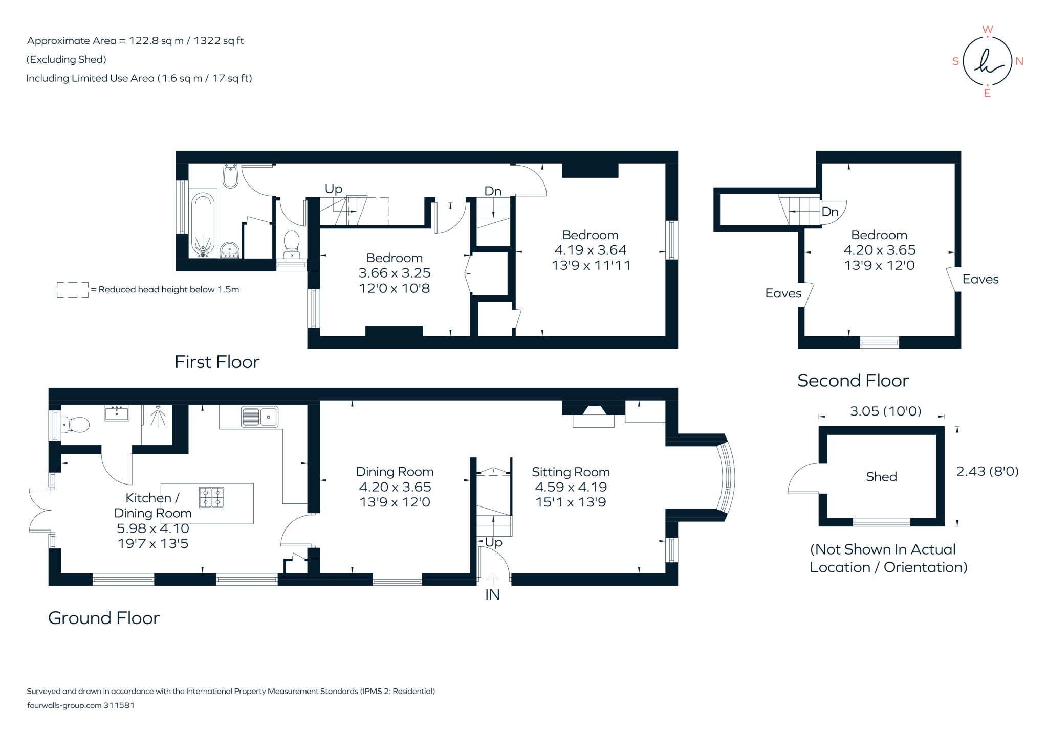 Doods Road Reigate RH2 floorplan