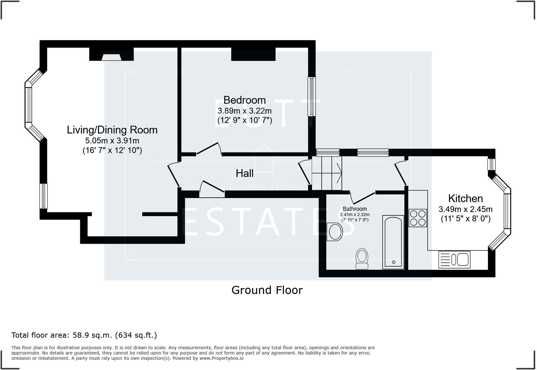 Haldon Road, Exeter floorplan