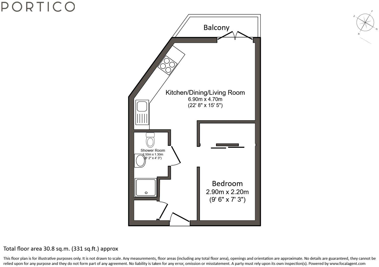Hillyfield, London floorplan