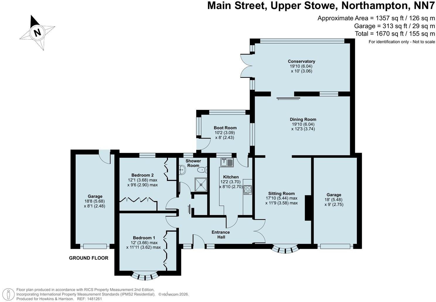 Main Street, Upper Stowe, Northampton, NN7 floorplan