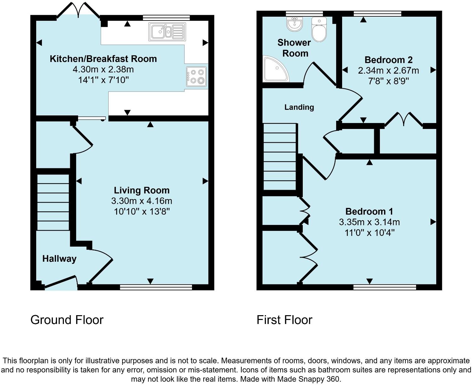 Petrel Close, Bridgwater, Somerset, TA6 floorplan