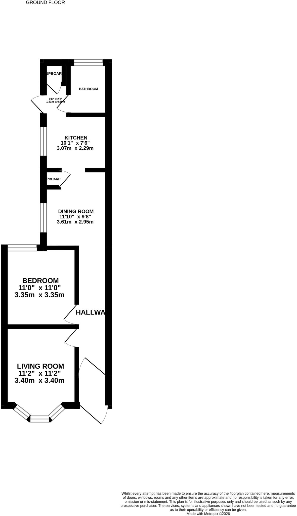 Church Road, Aldershot, Hampshire, GU11 floorplan
