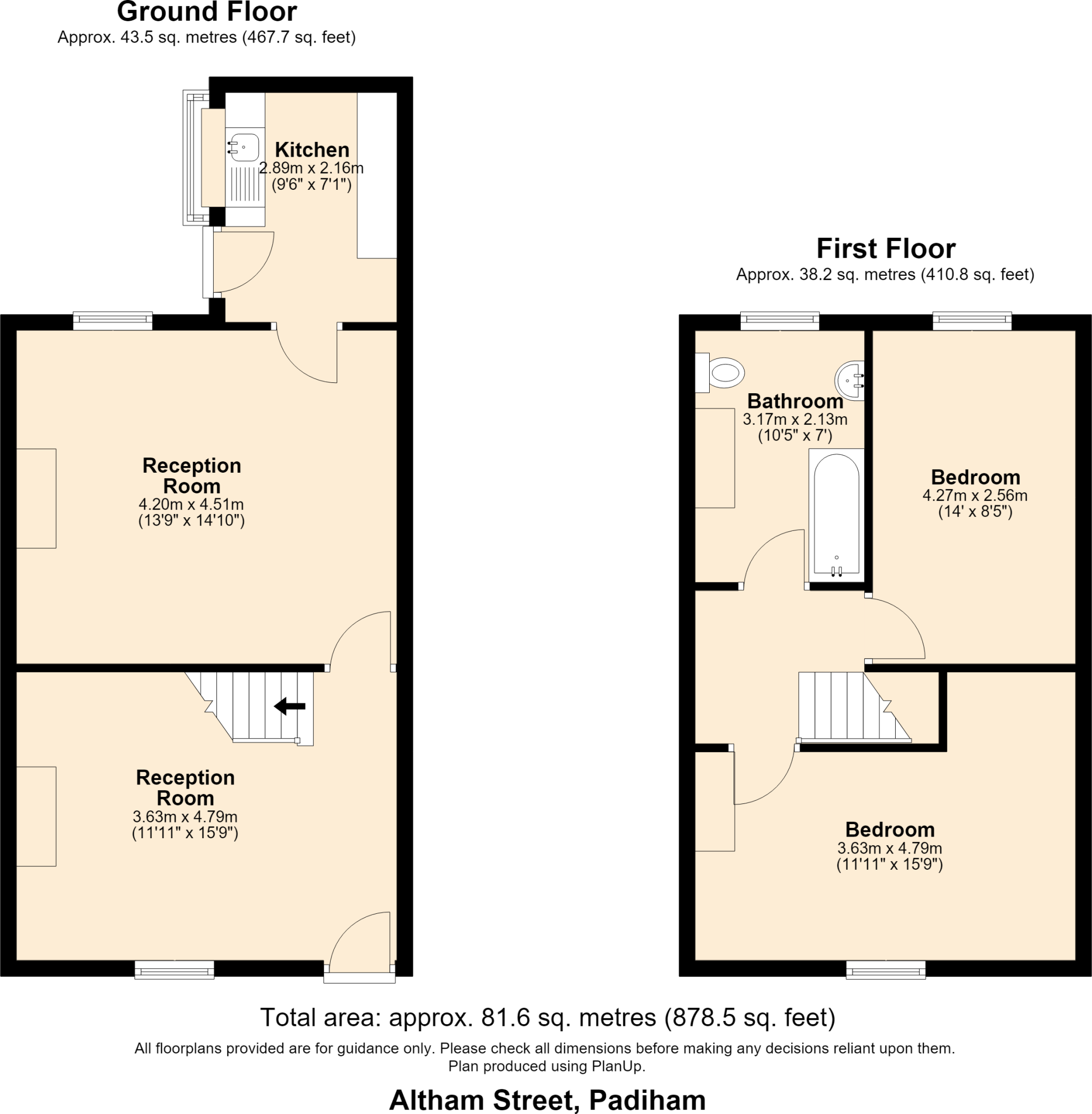 10 Altham Street, Burnley floorplan