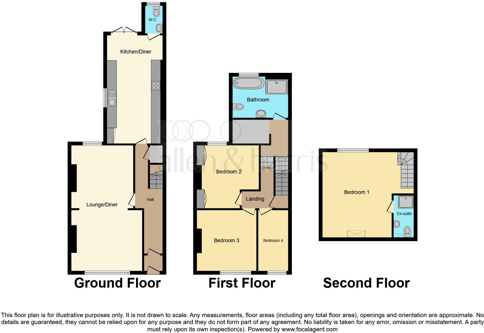 Ivy Street, Penarth floorplan