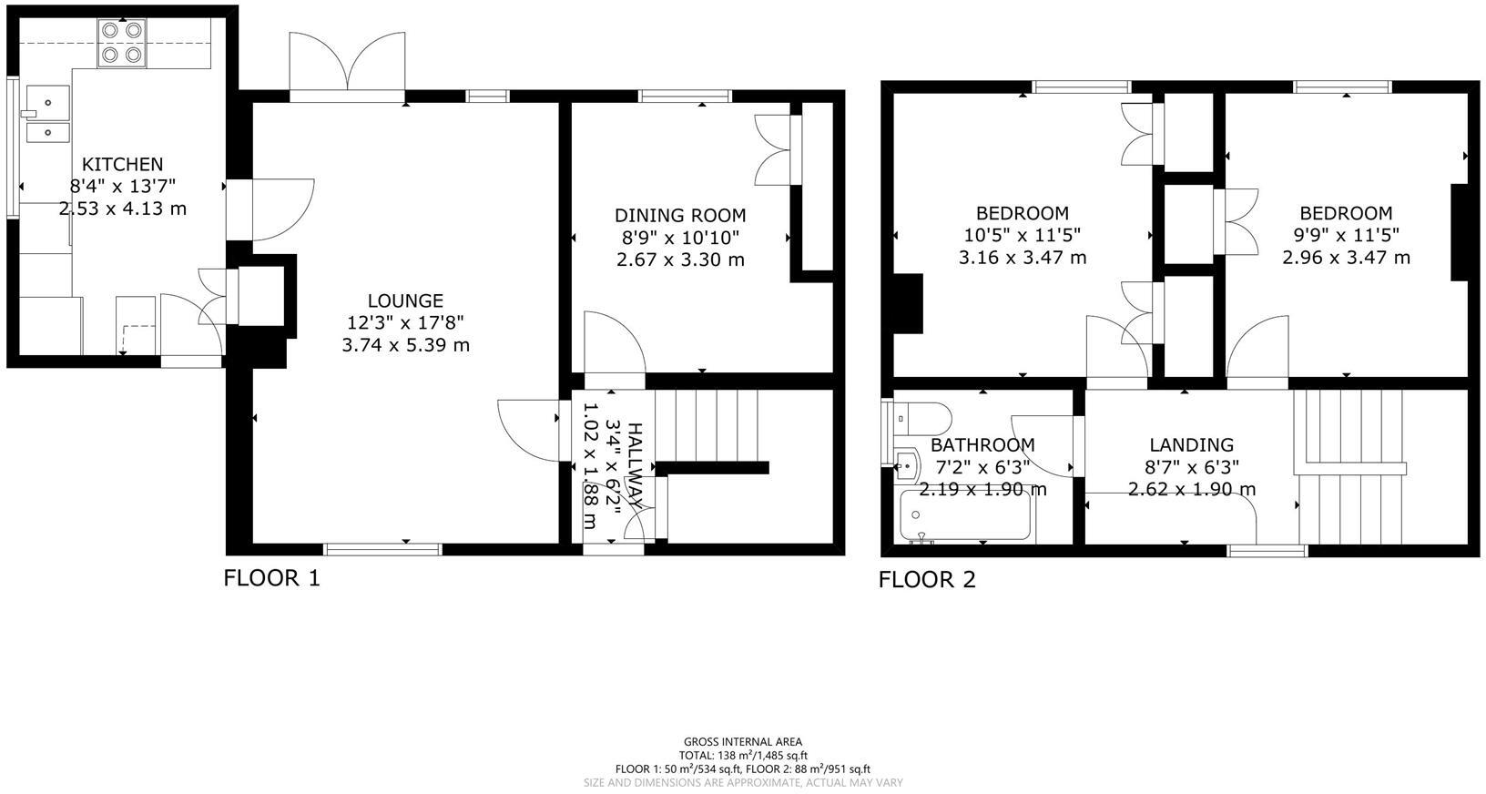 Dacre Road, Herstmonceux, Hailsham floorplan