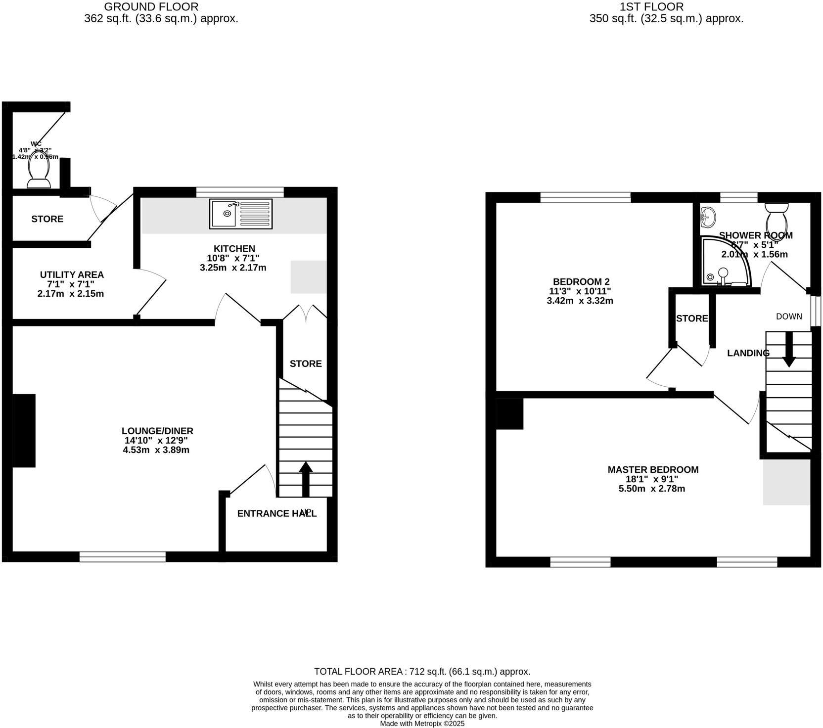 Plummer Road, Newhall, DE11 floorplan