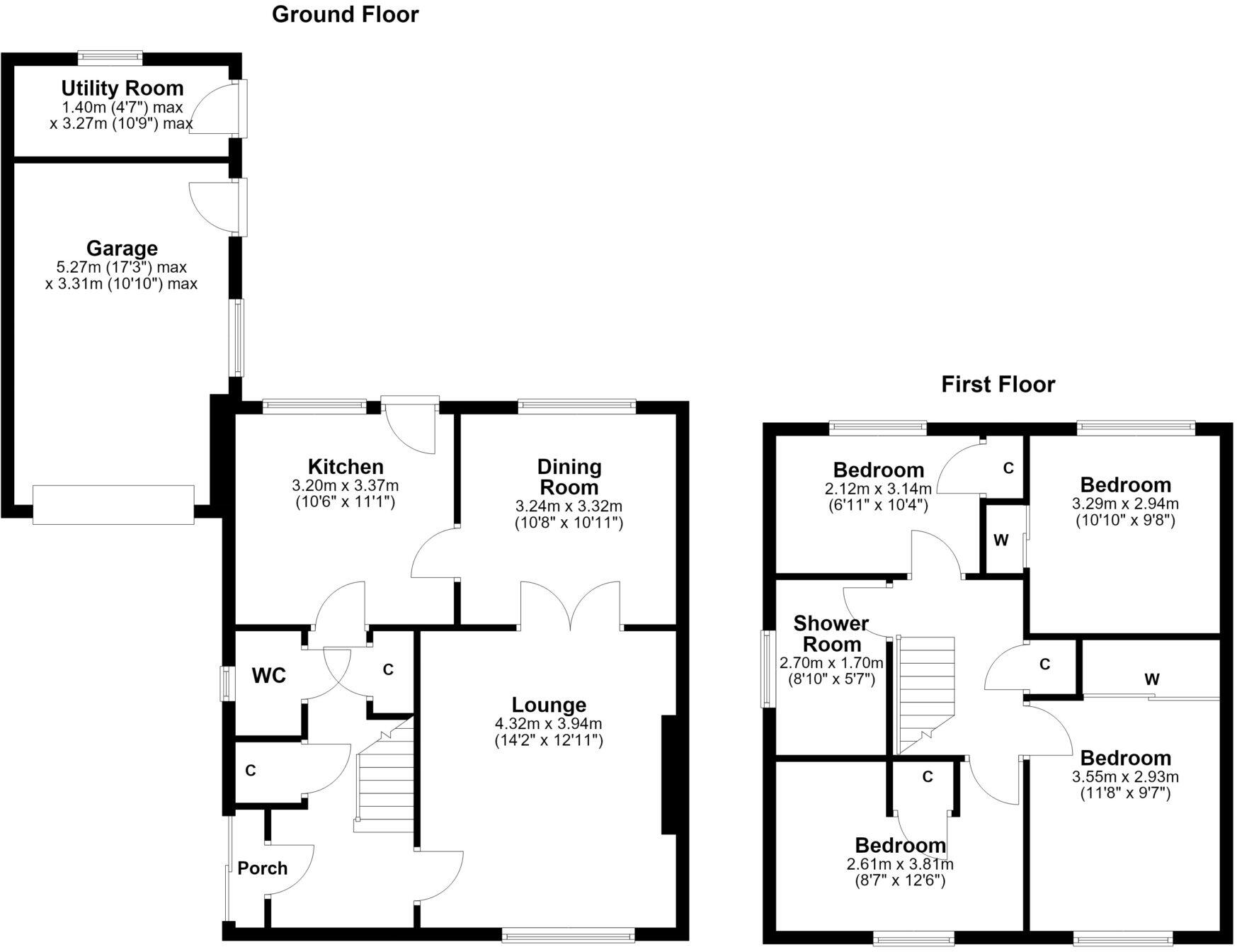 7 Kyles View, Largs, KA30 9ET floorplan