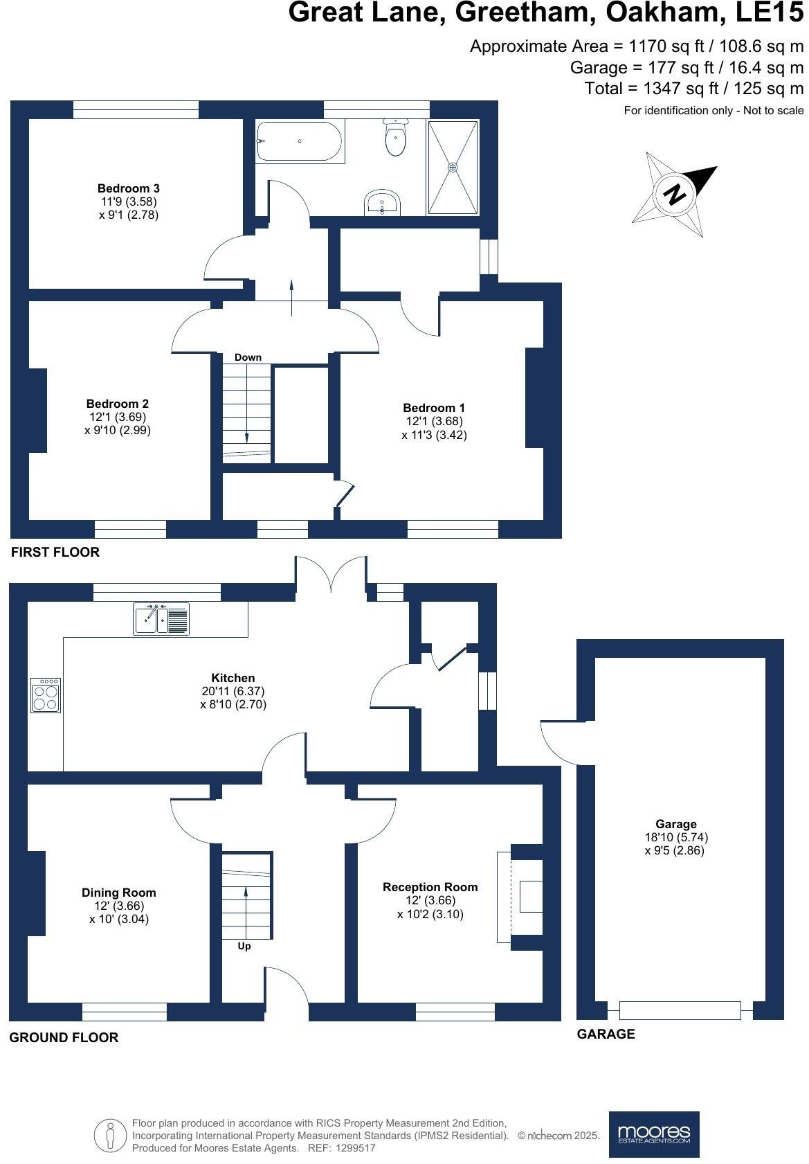 Great Lane, Greetham, Oakham floorplan