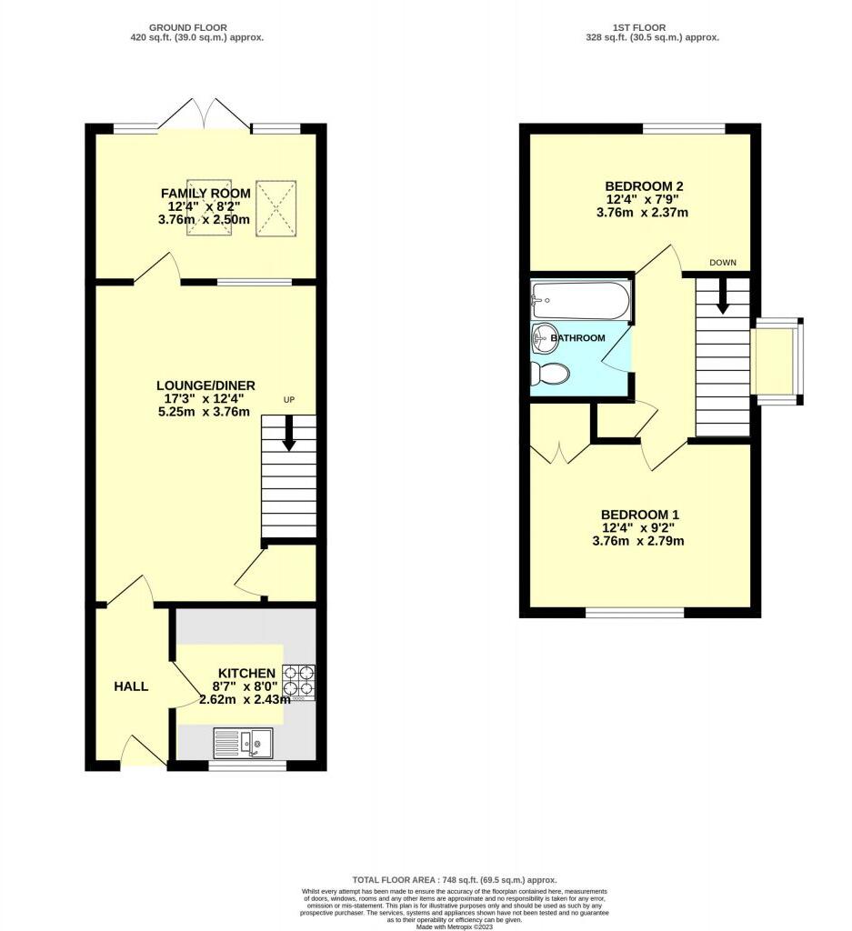 50 Nideggen Close floorplan