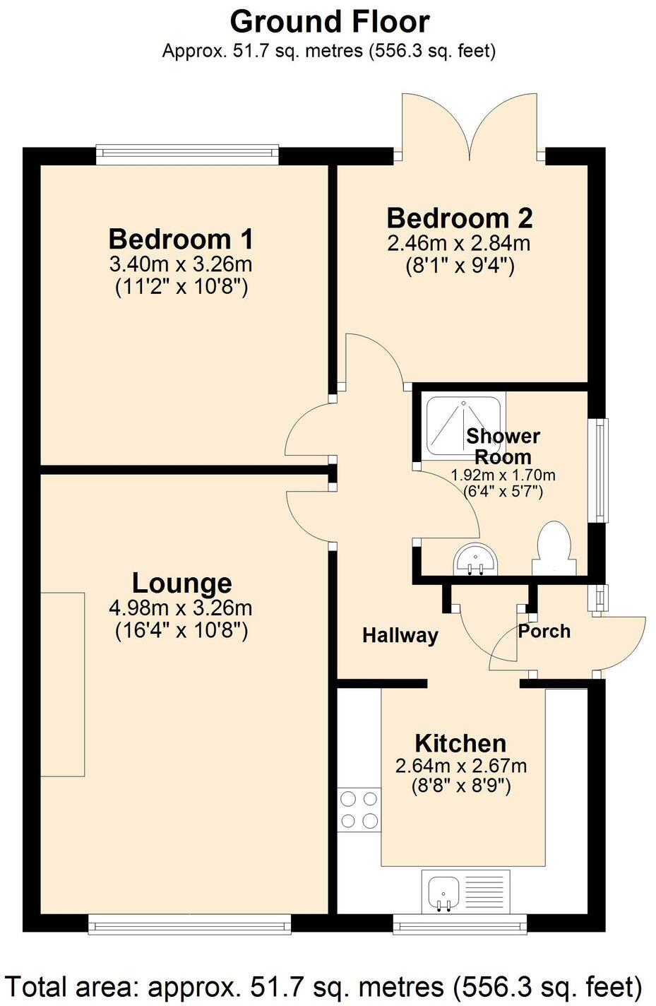 Swallow Walk, Hathern, LE12 floorplan