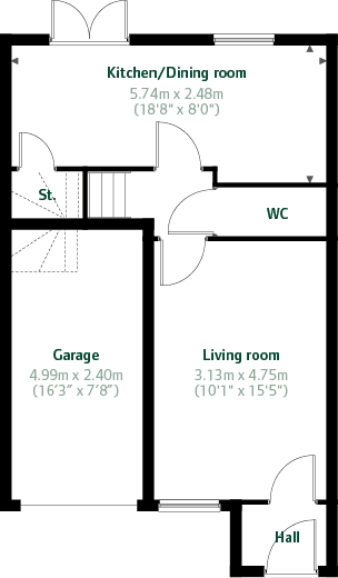 Fellows Close,
Weldon,
NN17 floorplan