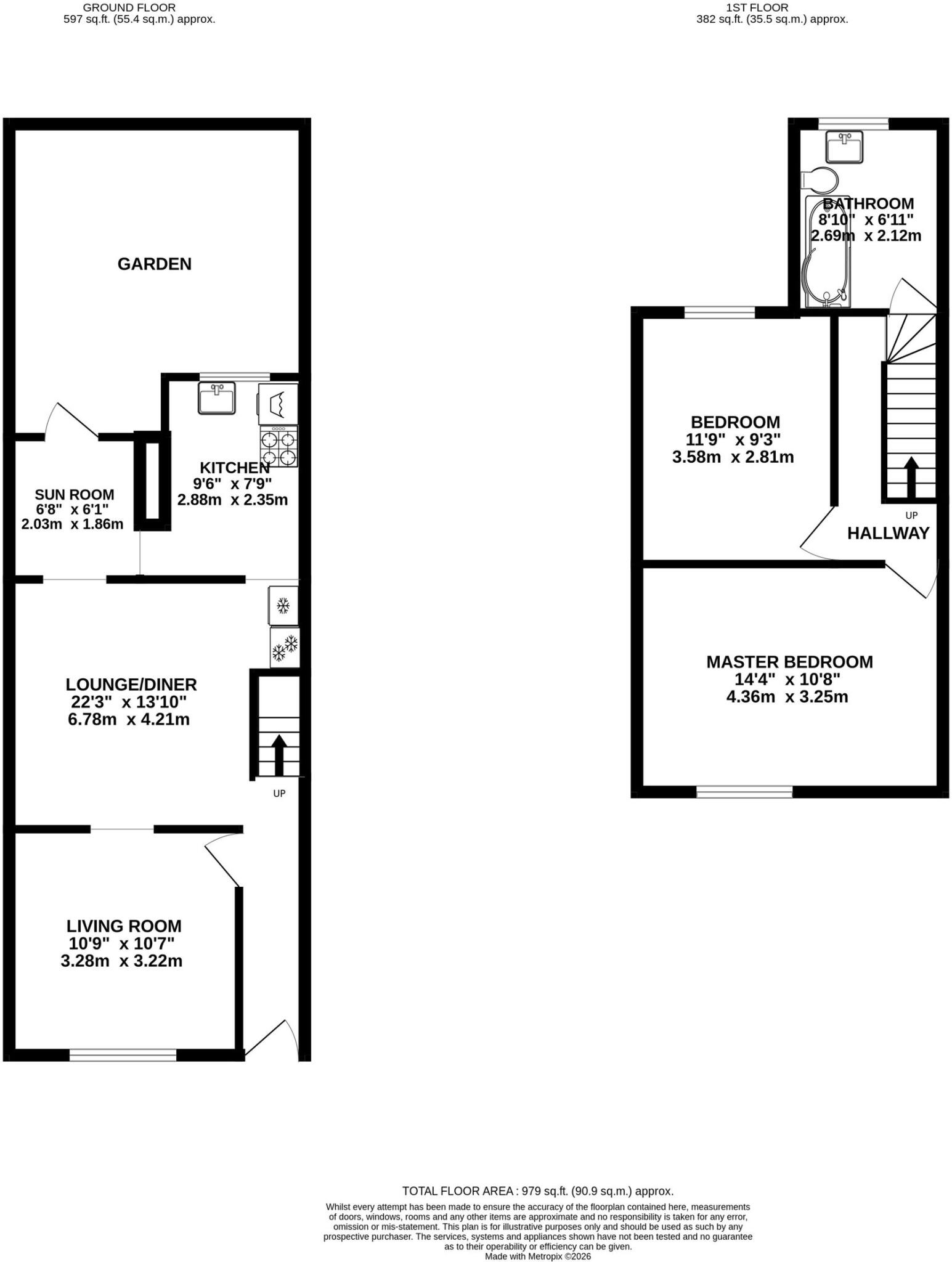 Gloucester Street, Eastville, BS5 6QF floorplan