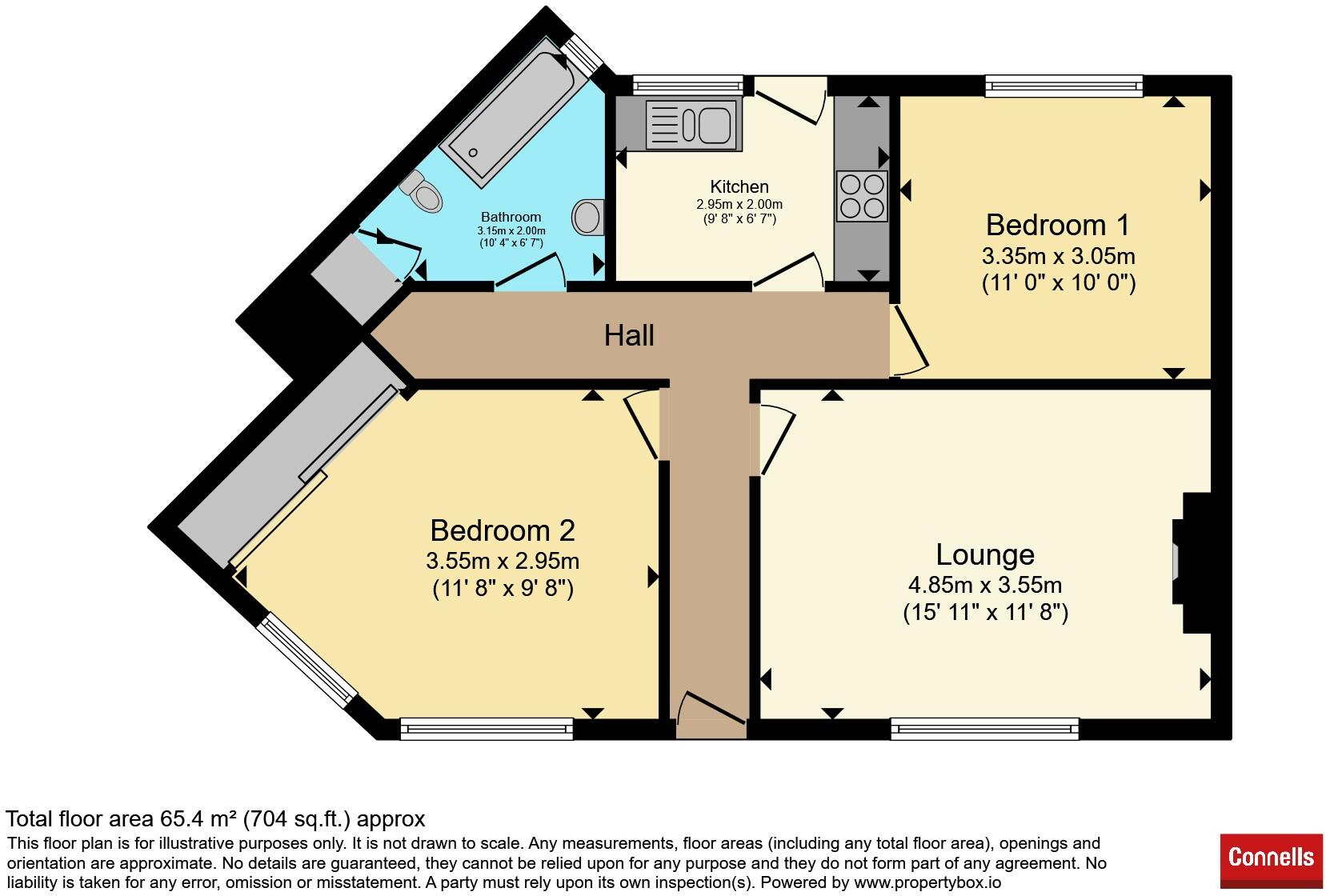 Woodland Avenue, Slough floorplan
