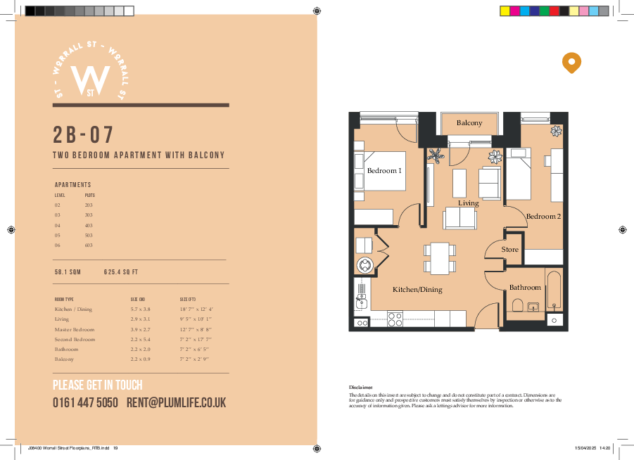 Worrall Street, Manchester, Greater Manchester, M5 floorplan