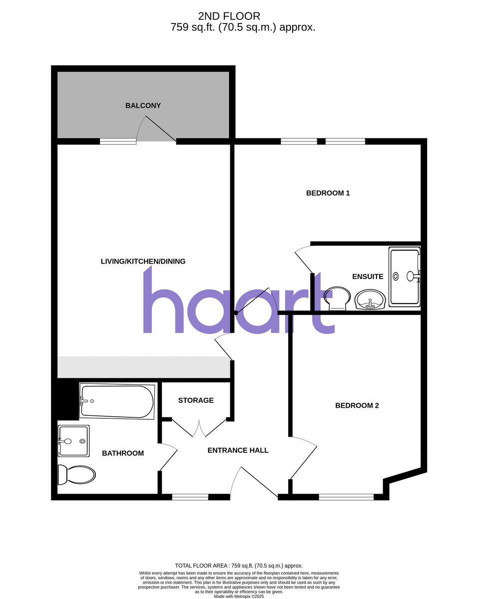 Healum Avenue, London floorplan