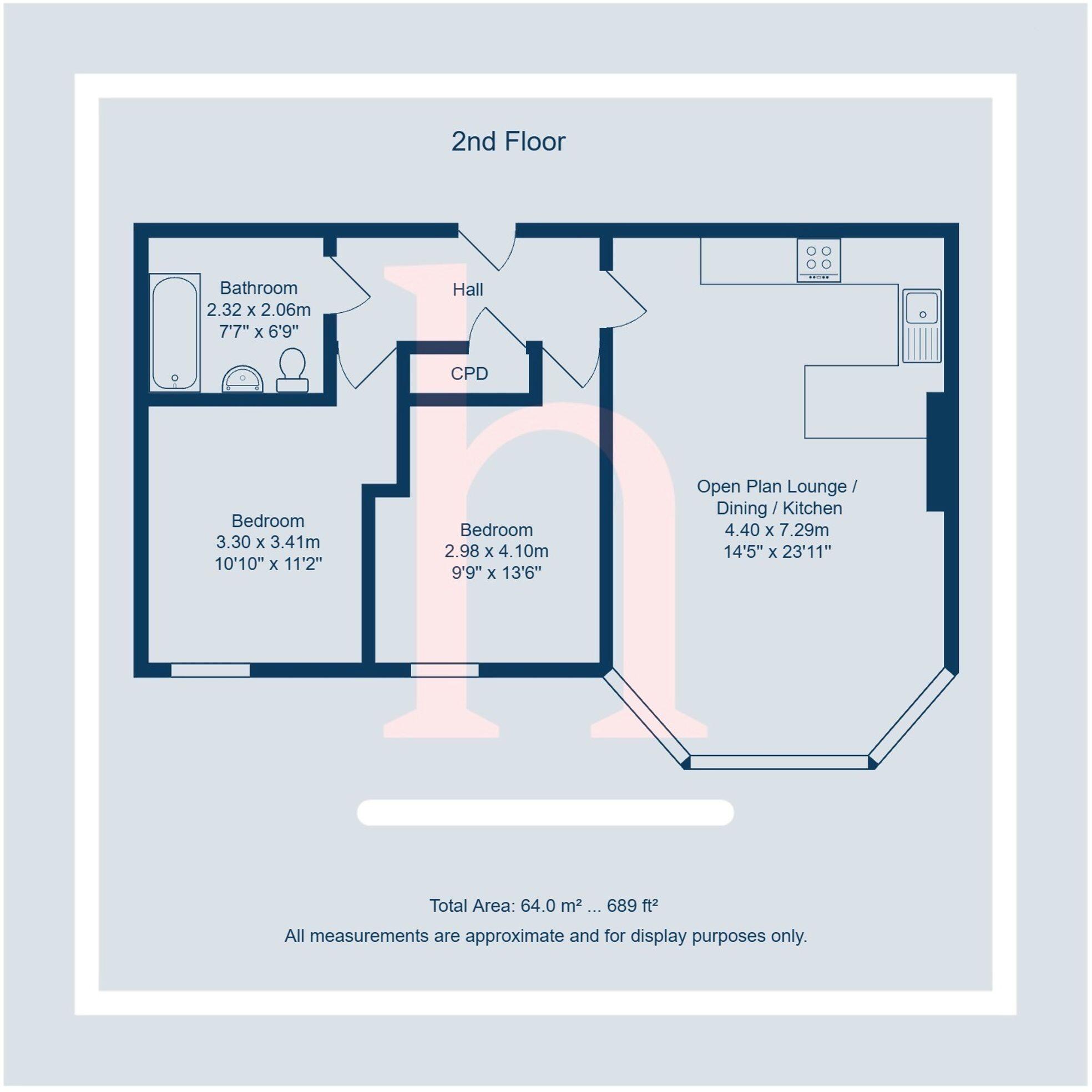 Devonshire Place, Redcourt Manor, Oxton floorplan