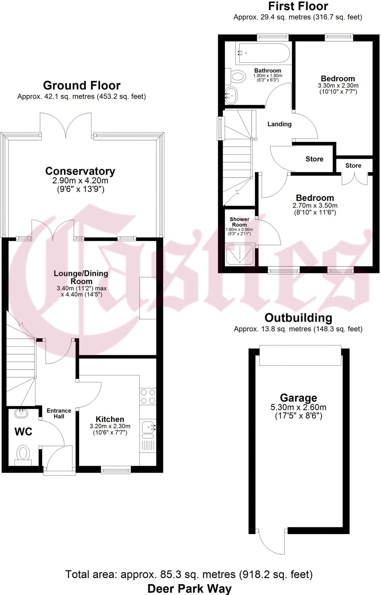 Deer Park Way, Waltham Abbey floorplan