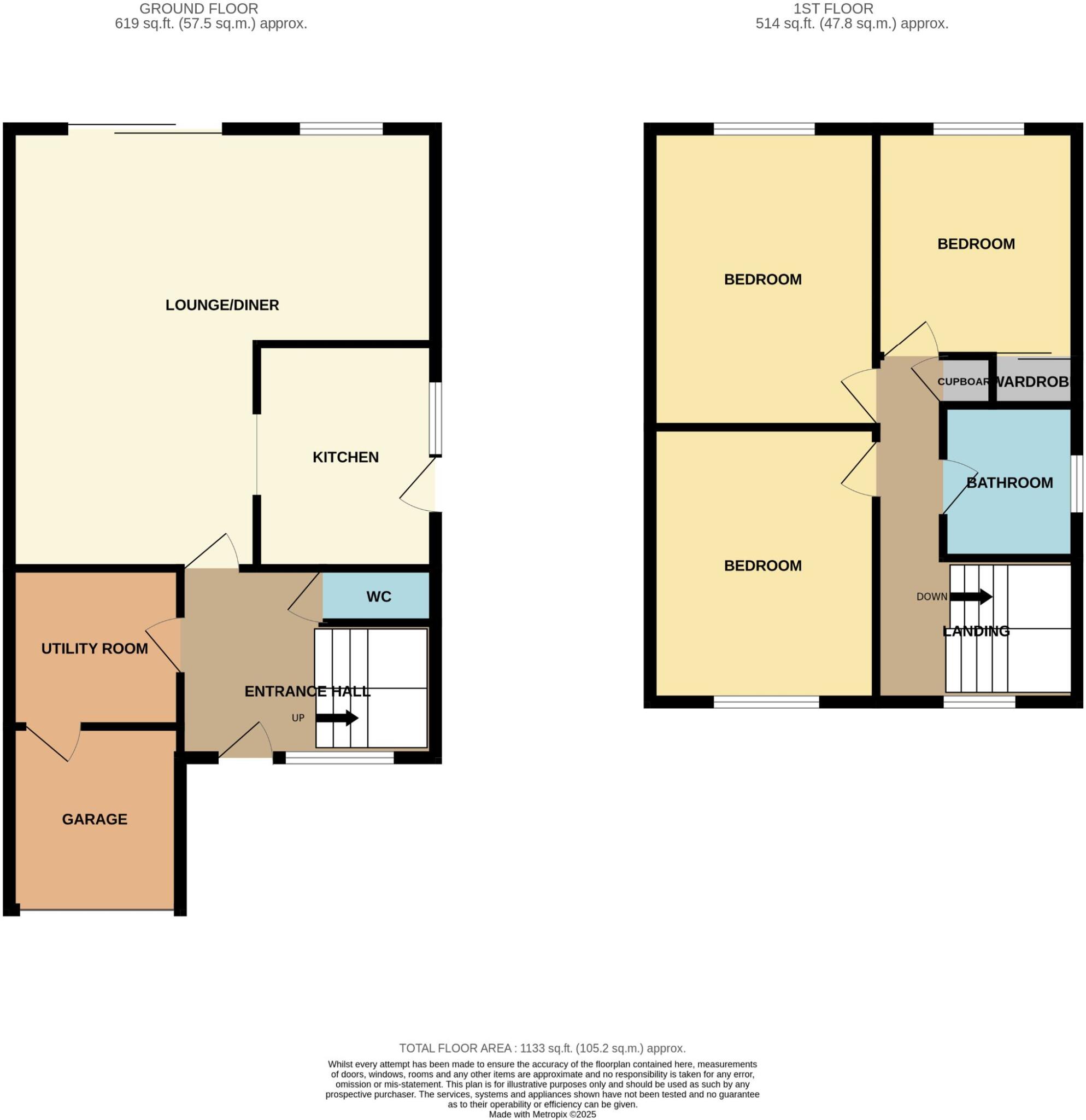 Chesterfield Avenue, Benfleet floorplan