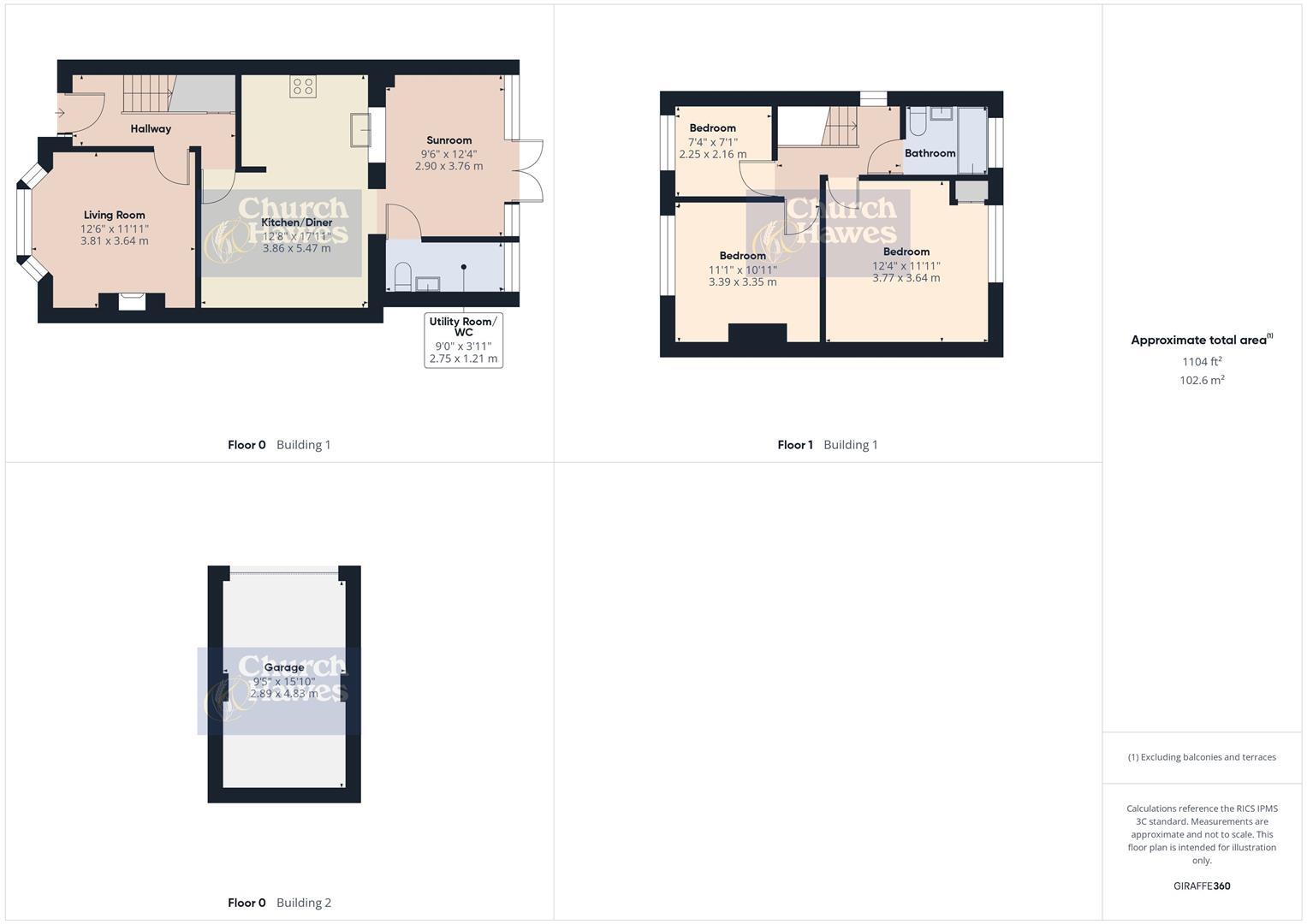 Van Diemans Road, Chelmsford, Essex, CM2 9QQ floorplan