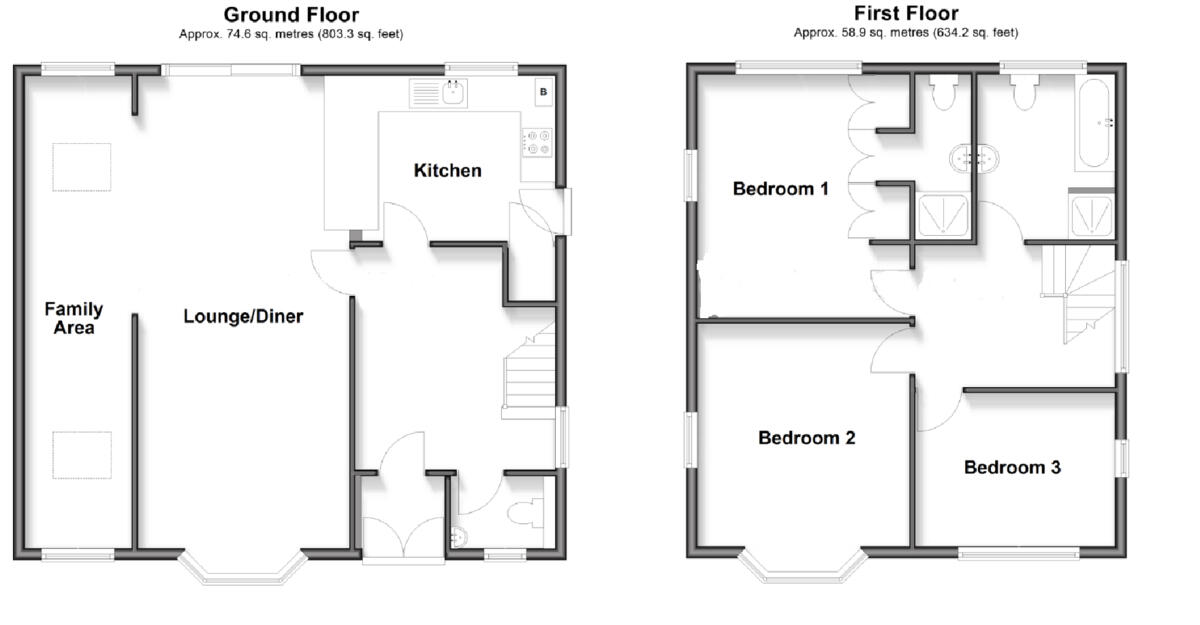 Wickham Road, Croydon floorplan