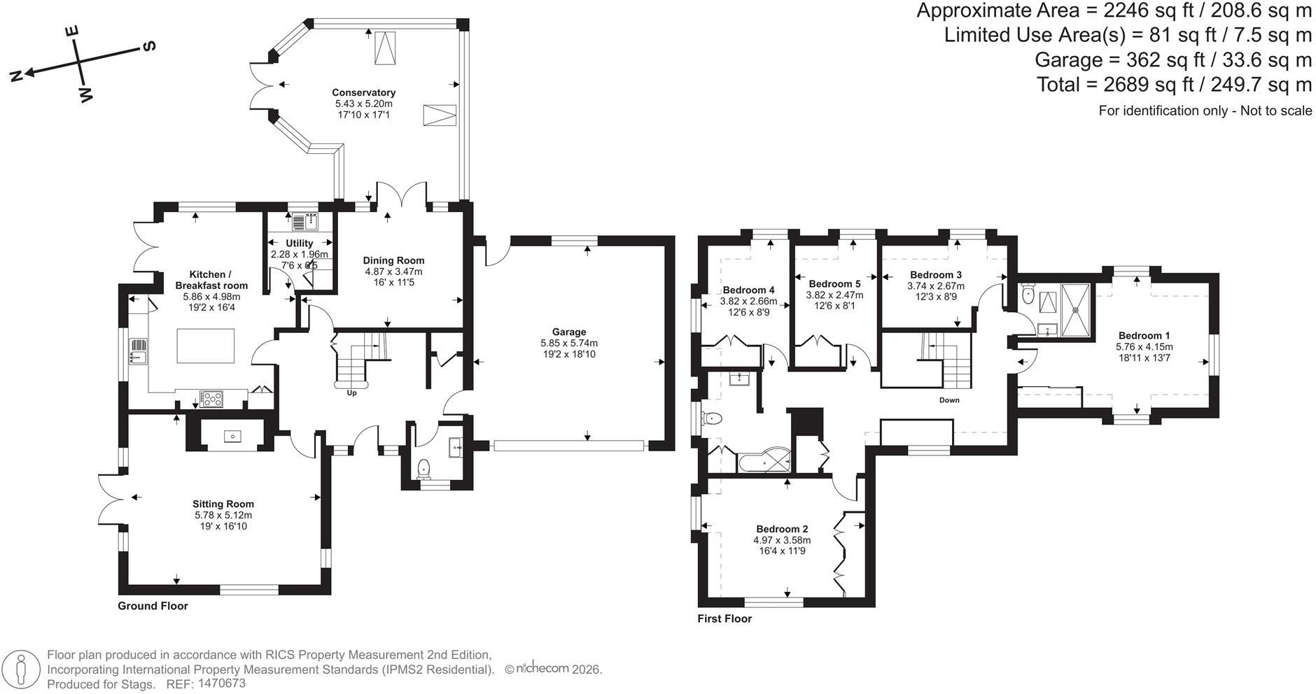 Tedburn St. Mary, Exeter floorplan