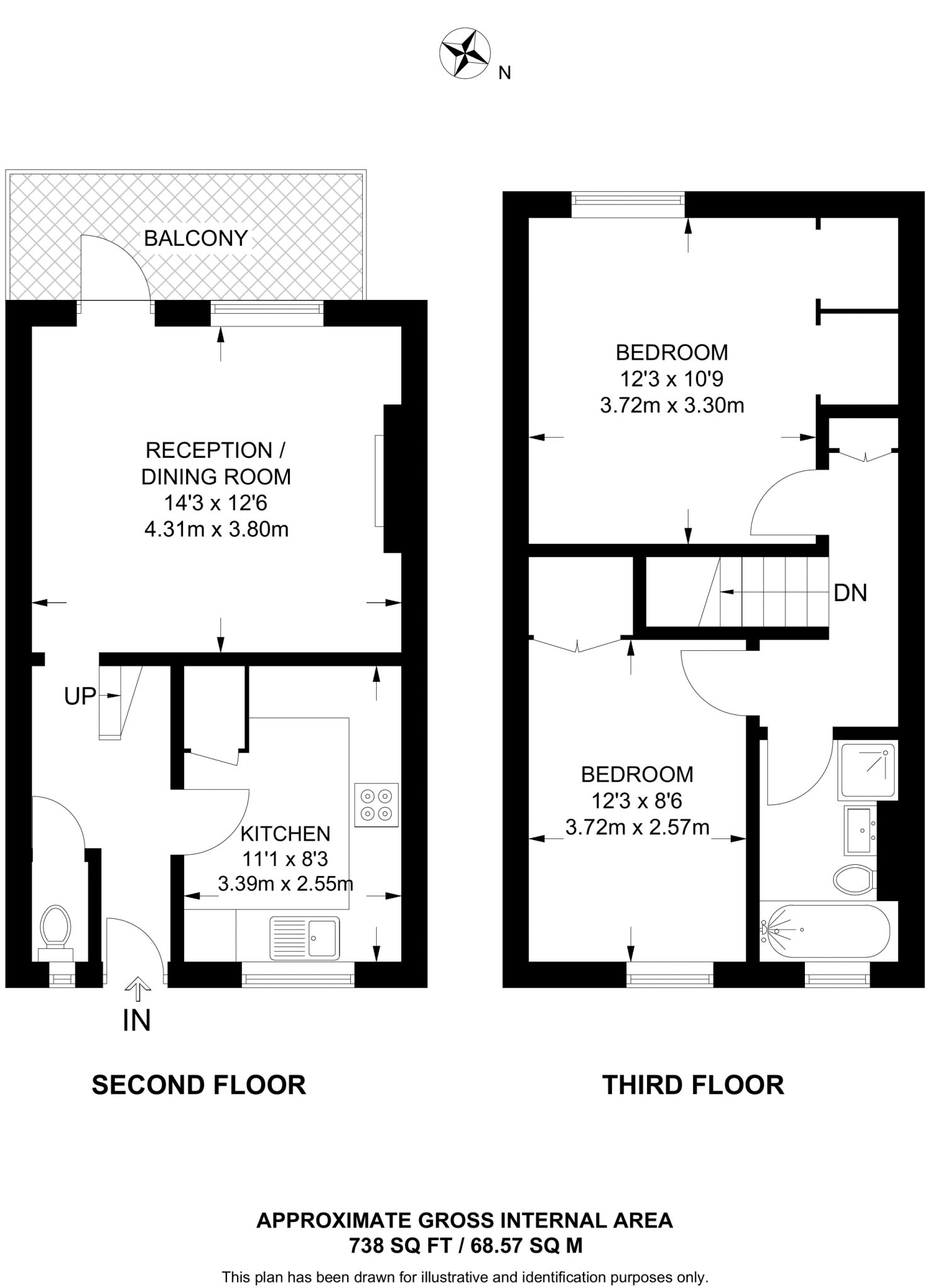 Lodore Street, E14, Poplar, London, E14 floorplan