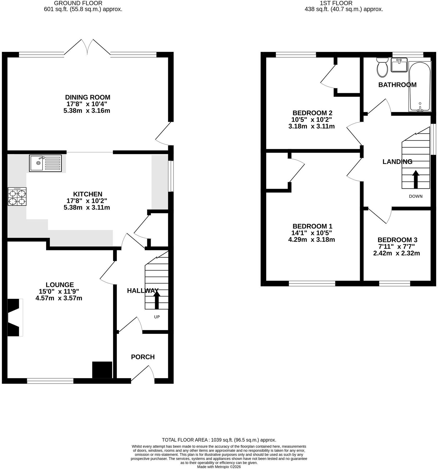 Bowling Green Lane, Albrighton, WV7 floorplan