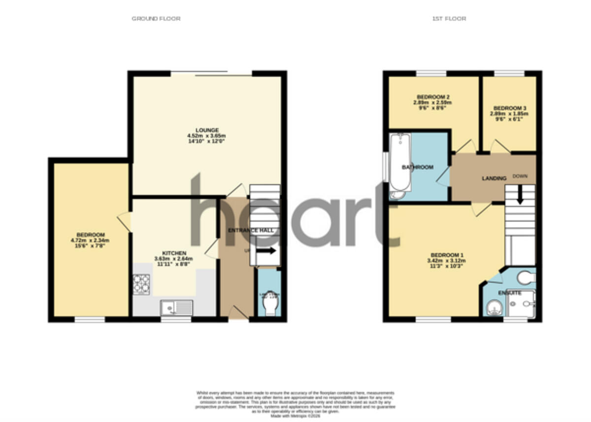 Hudson Way, Norwich floorplan