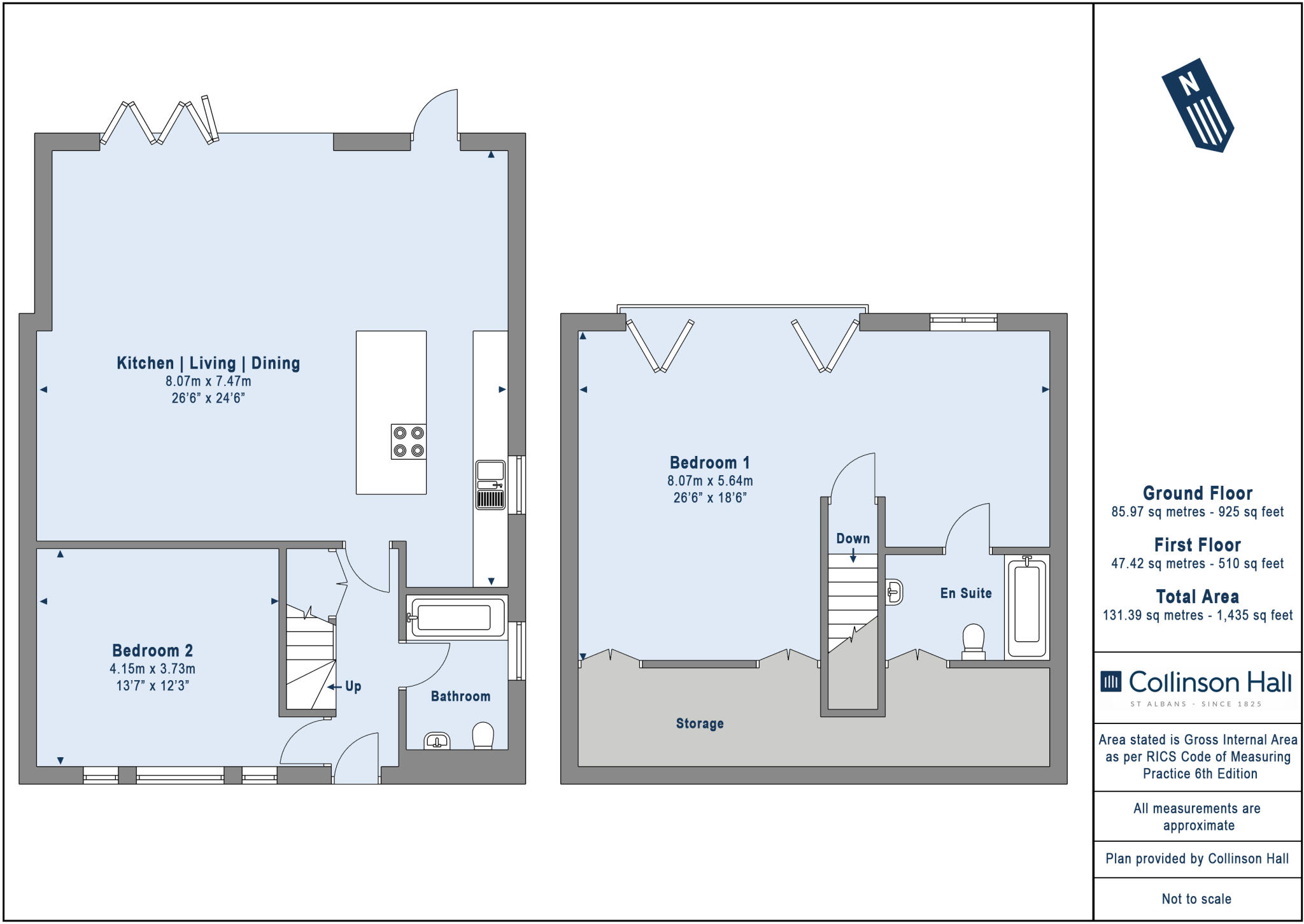 High Street, Colney Heath, St. Albans, Hertfordshire floorplan