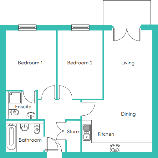 Brick Kiln Road, Manchester, M12 floorplan