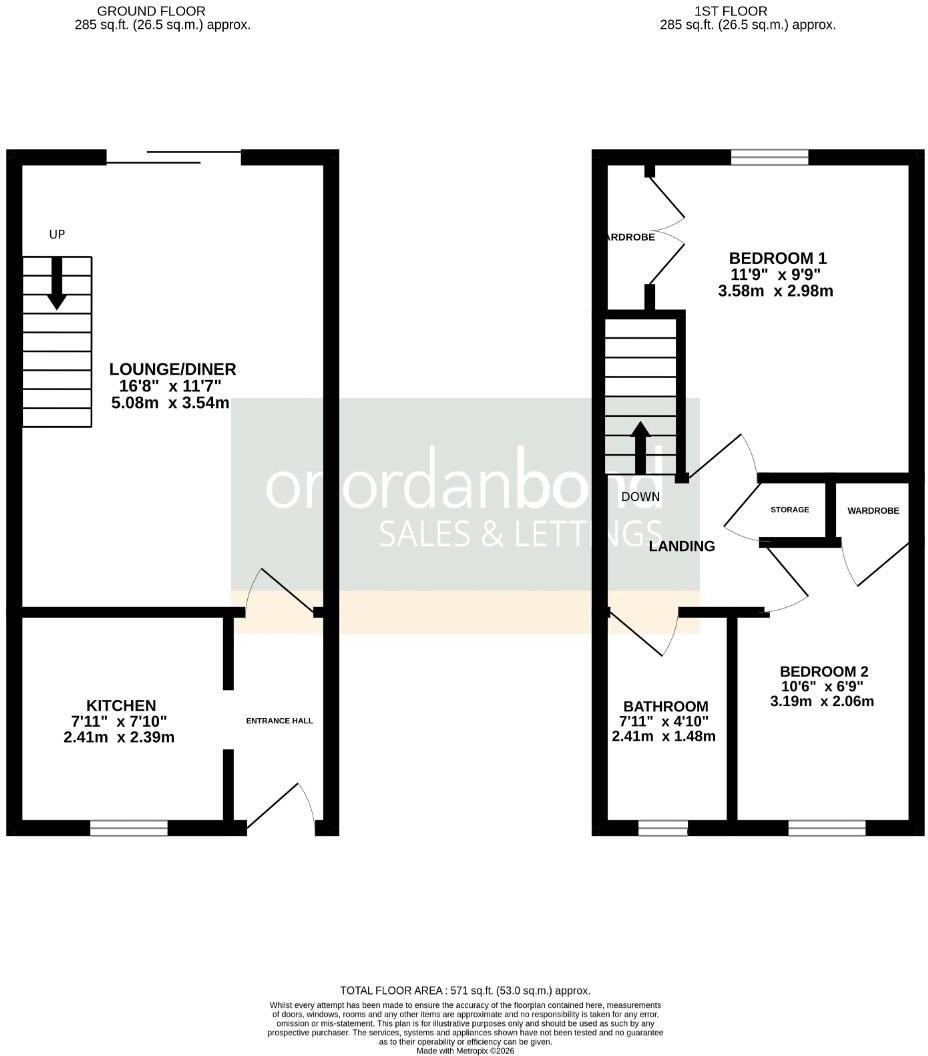 Brunel Drive, Upton, Northampton NN5 floorplan