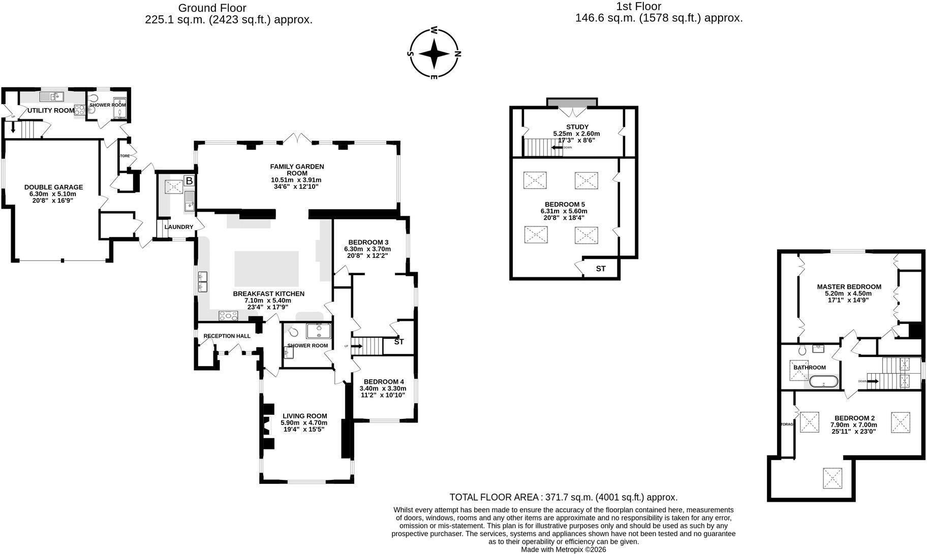 Clay Lane, Marton, CW7 floorplan