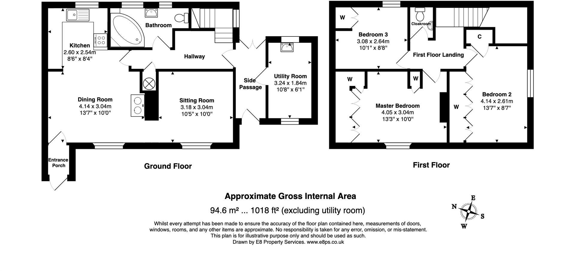 4, Orchard Row, Fulbrook, Nr Burford floorplan