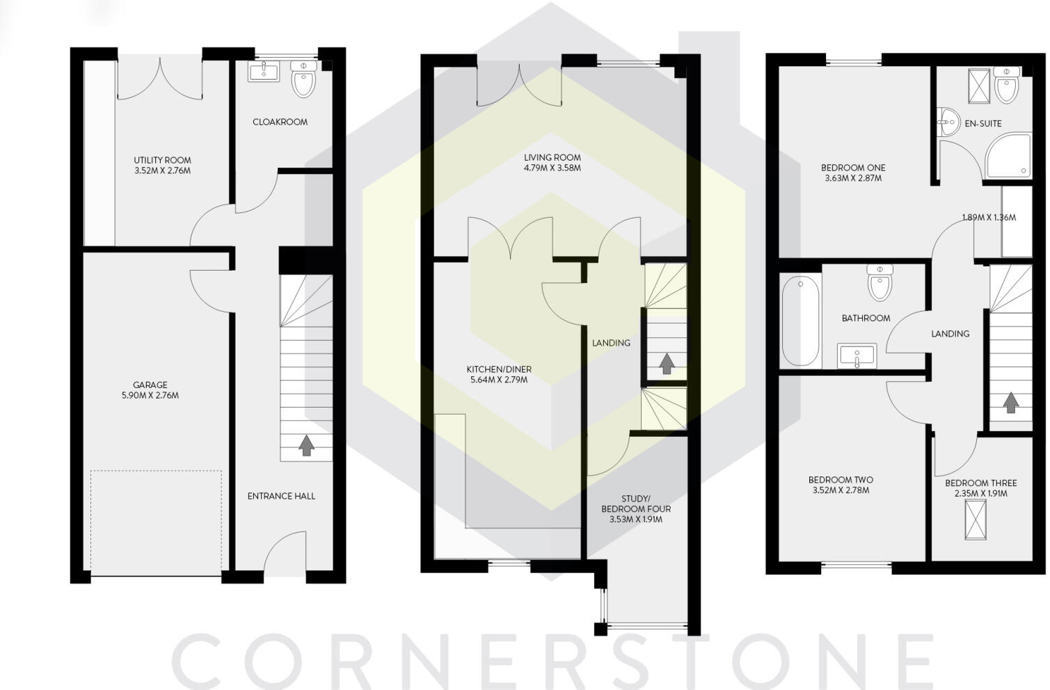 Deben Meadows, Melton, IP12 1FS floorplan