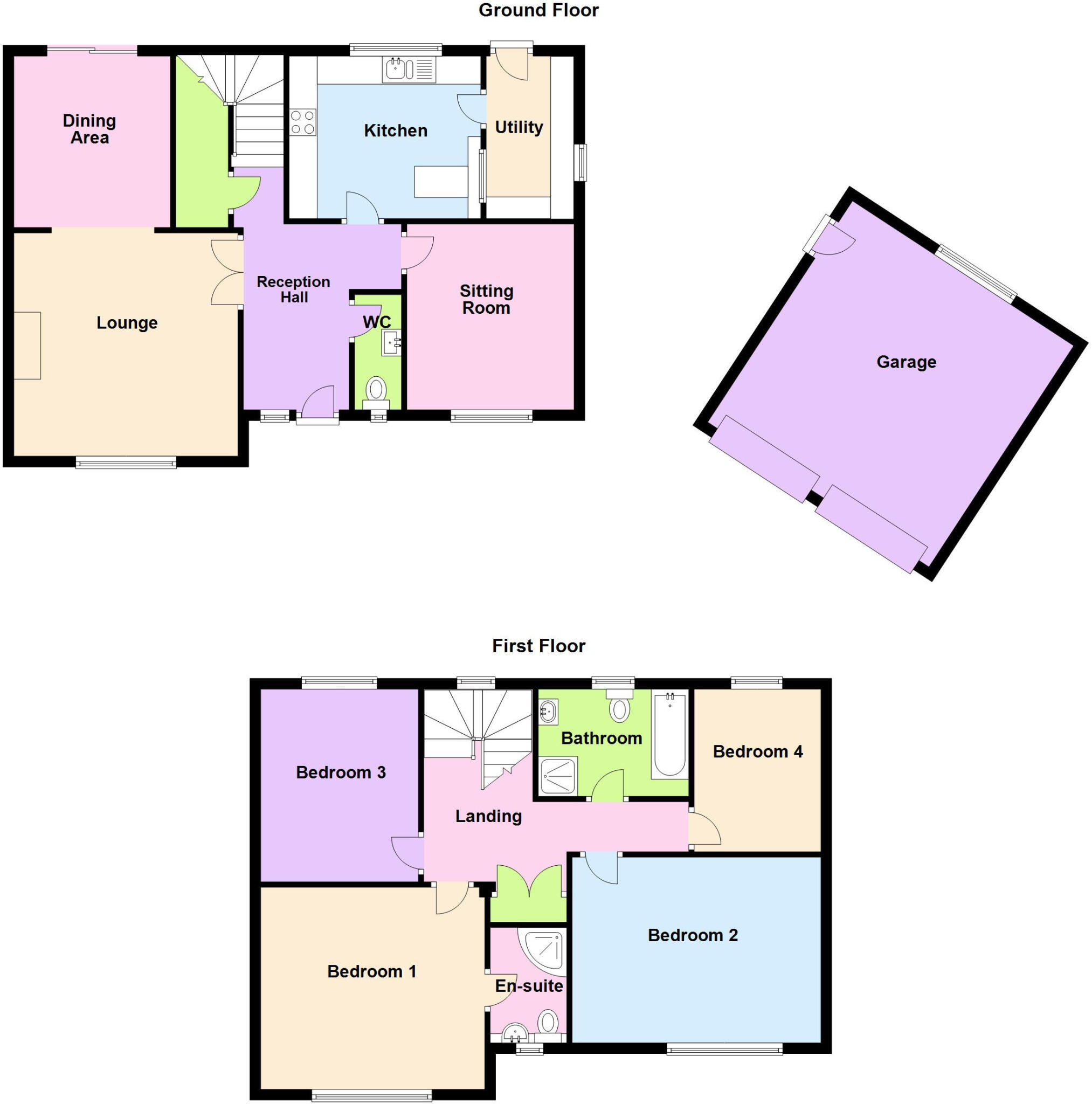 Carlisle Gardens, Horncastle floorplan