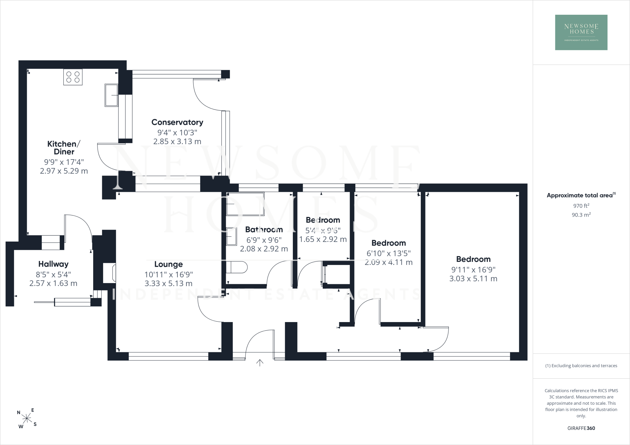 Denbigh Road, Mold floorplan