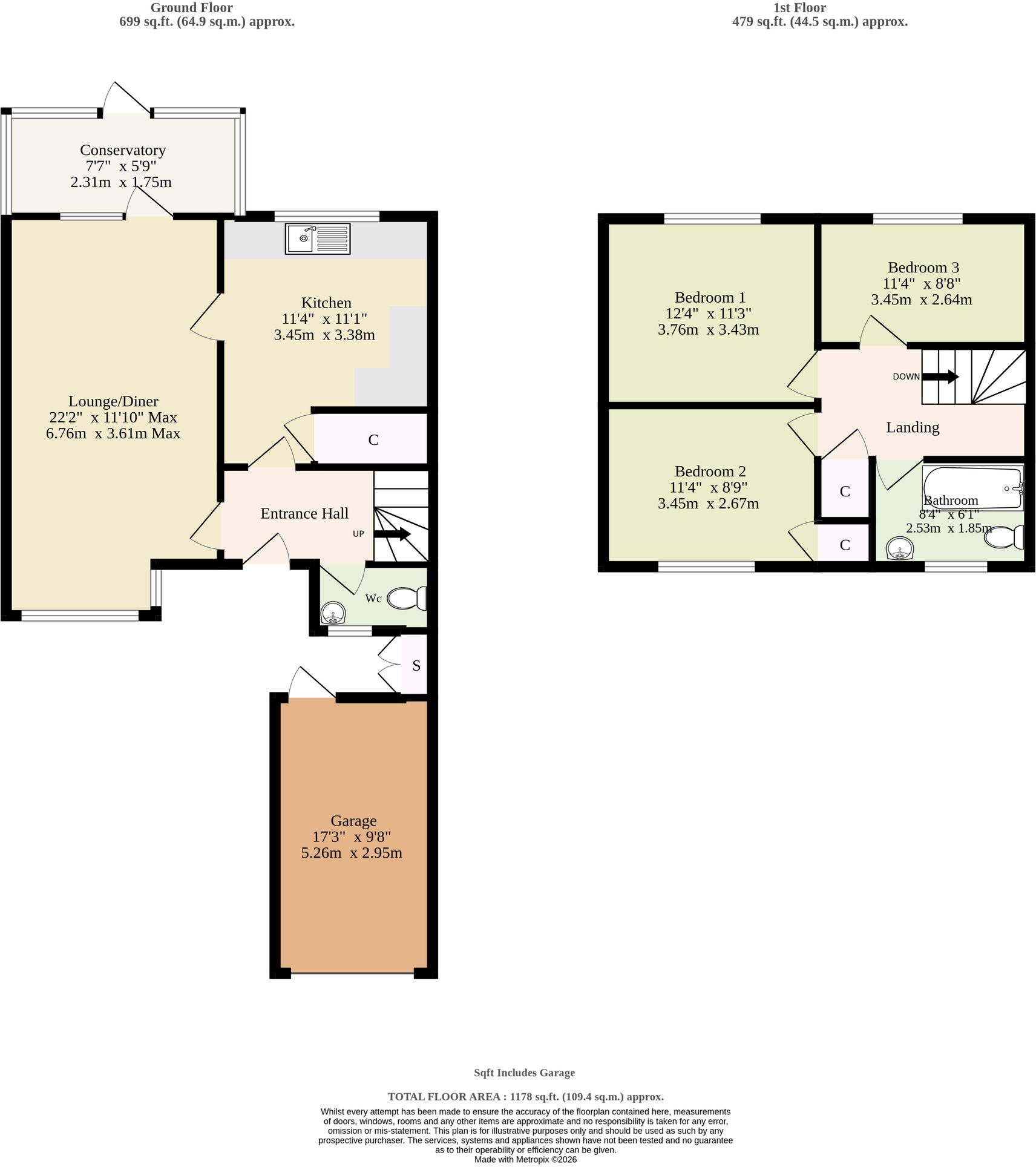 Holly Court, Swaffham floorplan